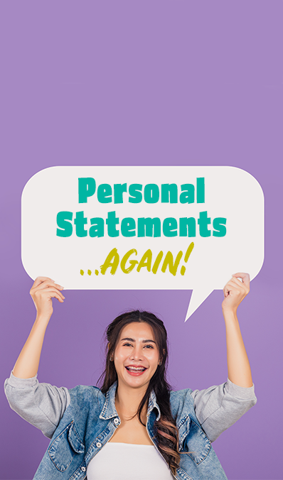 Personal Statements - again!